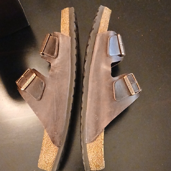 Brown Double Strap Sandals main image 7